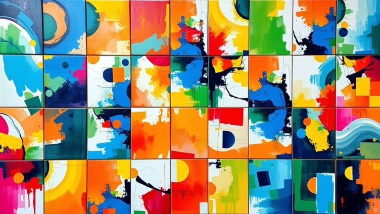 abstract wall art ideas