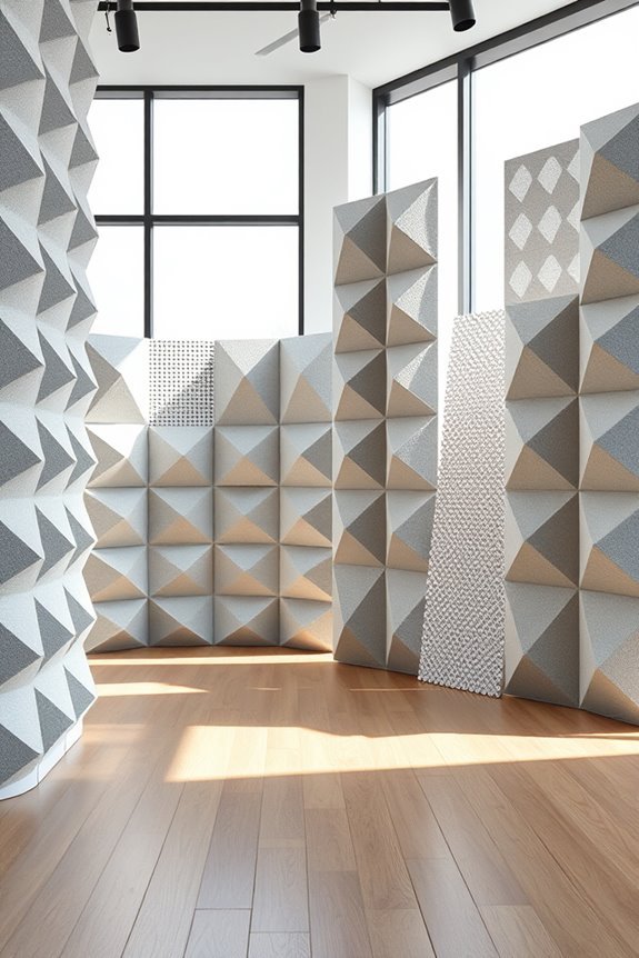 acoustic foam wall dividers