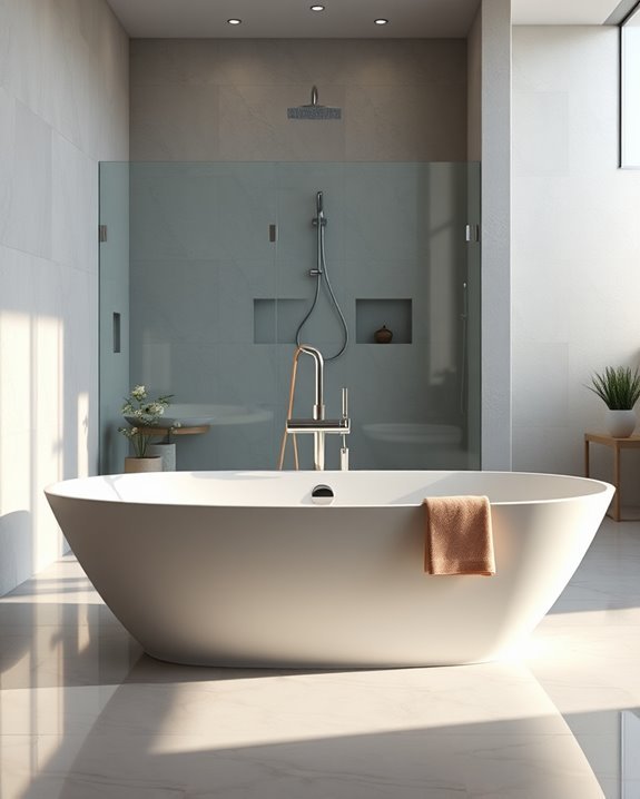 adjustable comfort for bathing
