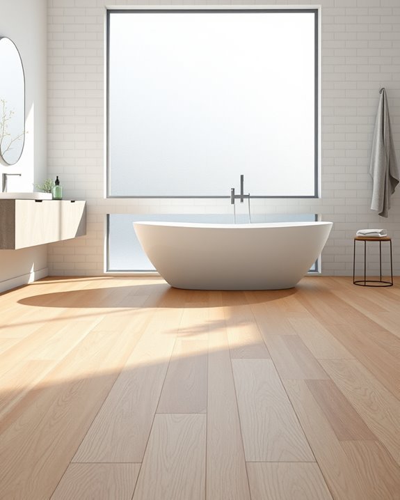 affordable versatile bathroom flooring