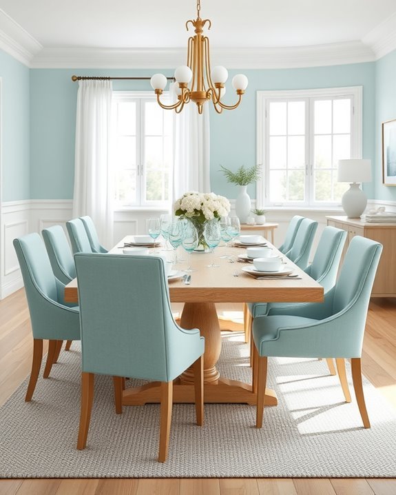 aqua accents for serenity