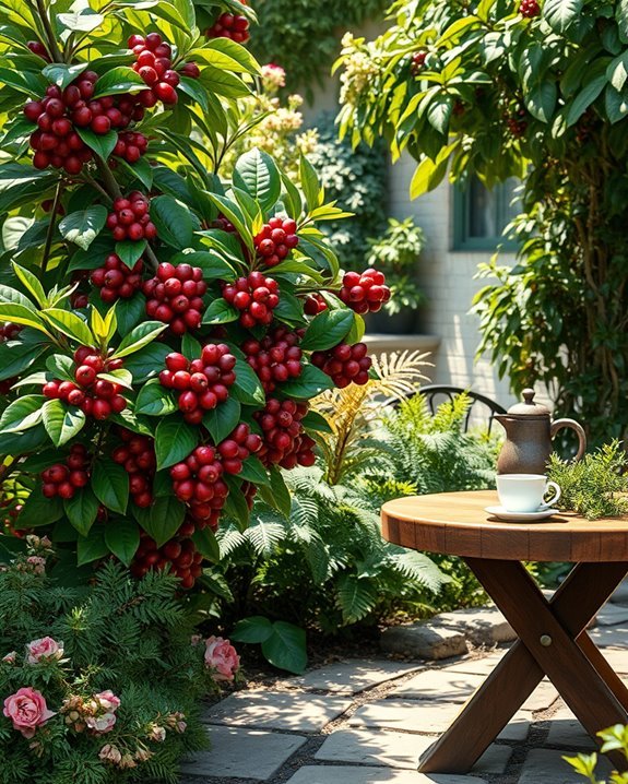 aromatic coffee garden experience