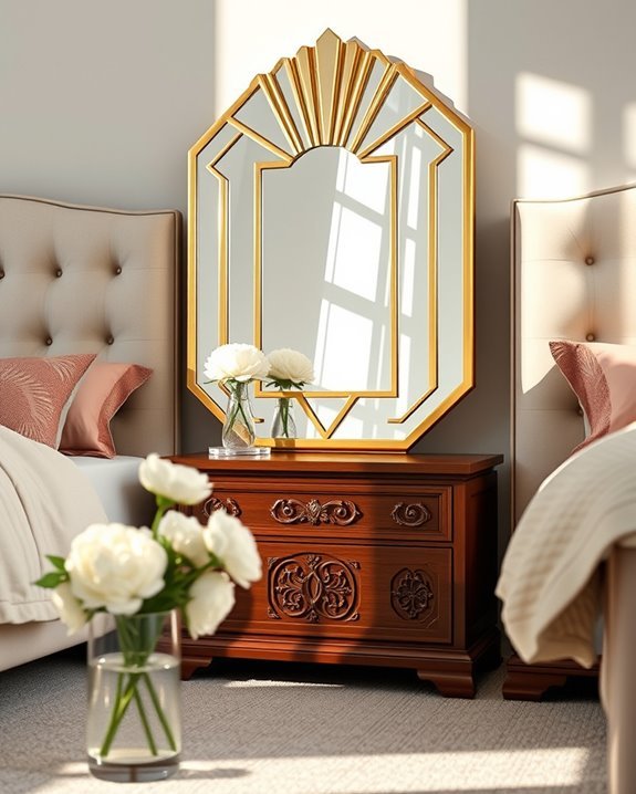 art deco elegance mirrors