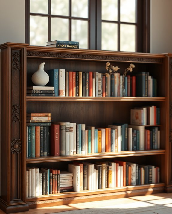 artistic bookshelf design ideas