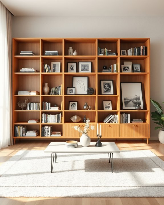 artistic bookshelf display techniques