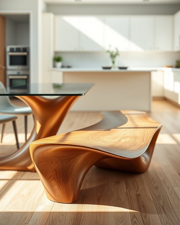 artistic functional seating piece