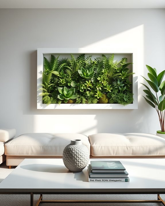 artistic green nature displays