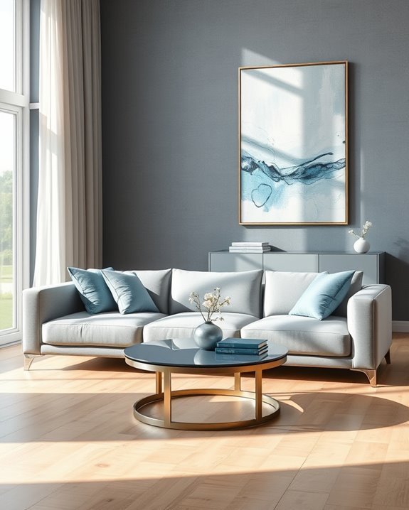 artistic grey blue transformations
