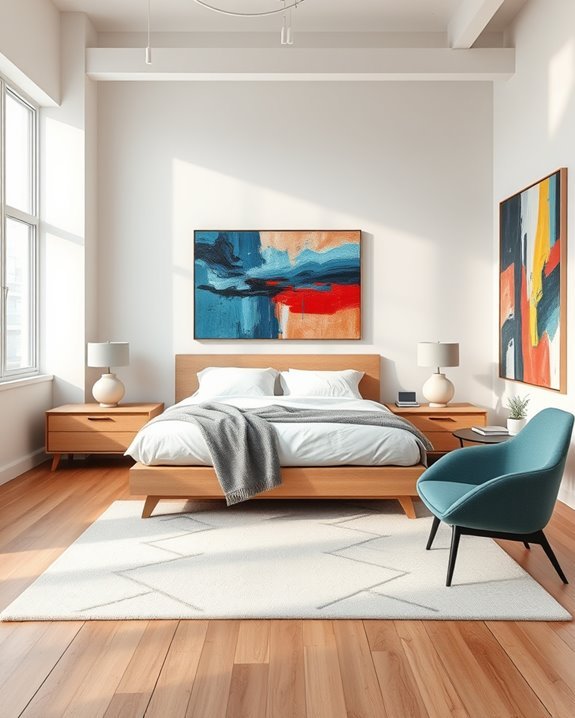 artistic modern loft decor