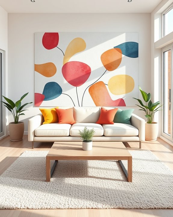 artistic wall mural transformation