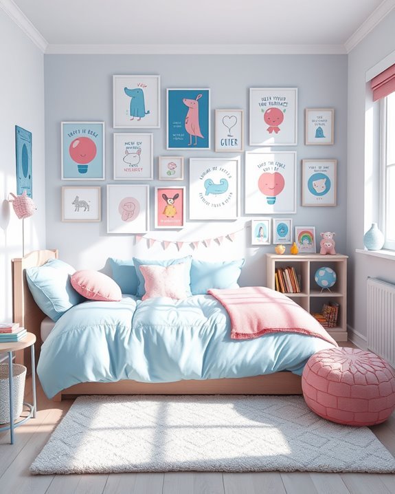 artsy gallery wall inspiration