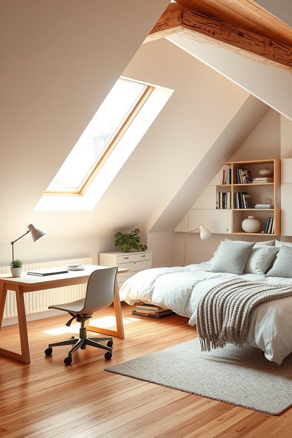 attic workspace organization tips