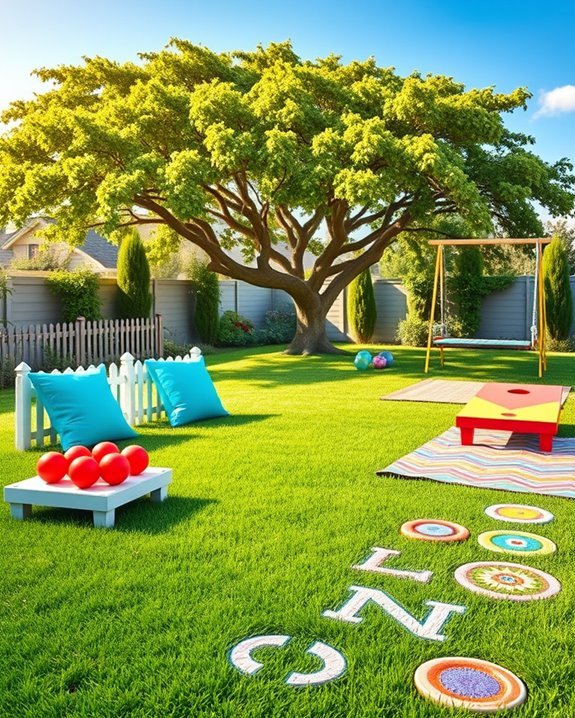 backyard fun and games
