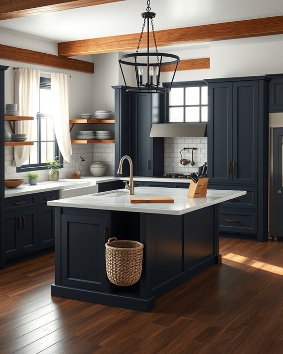 balanced dark light design