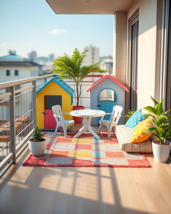 balcony kids play area