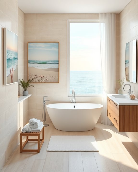 beach inspired wall decor