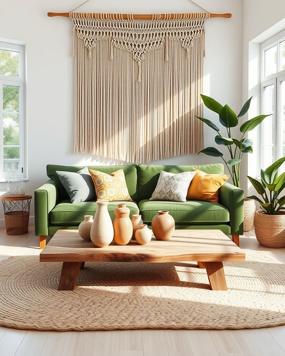 bohemian warmth and personality