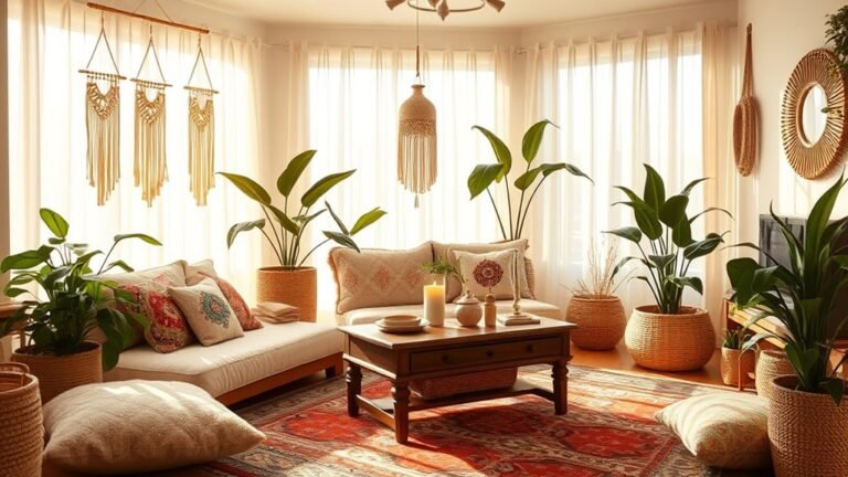 boho living room inspiration