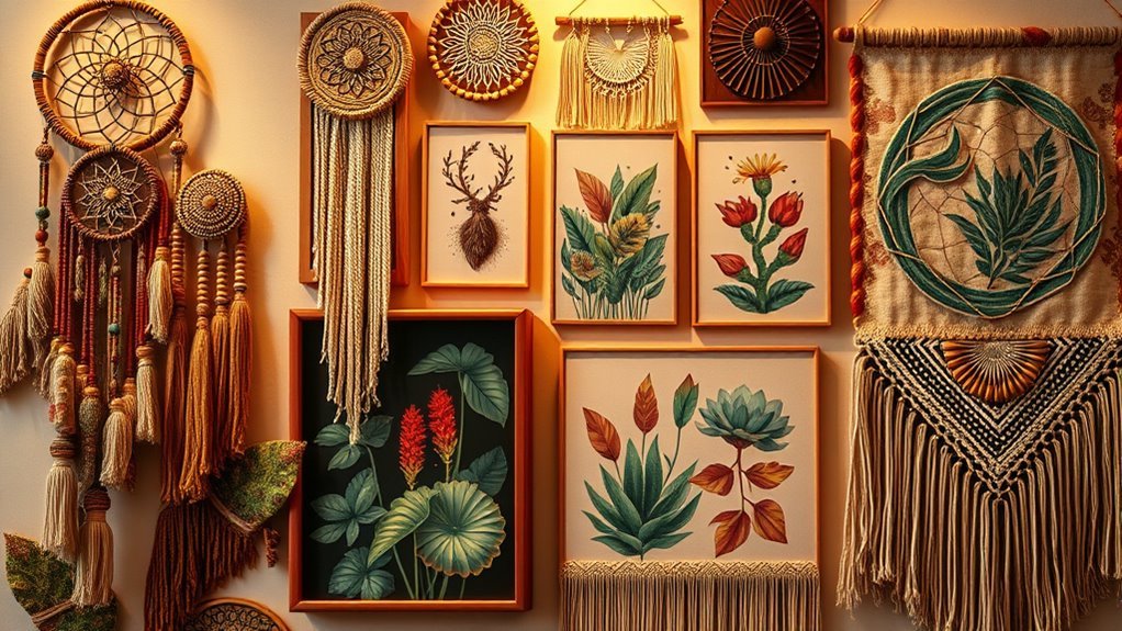 boho wall art inspiration