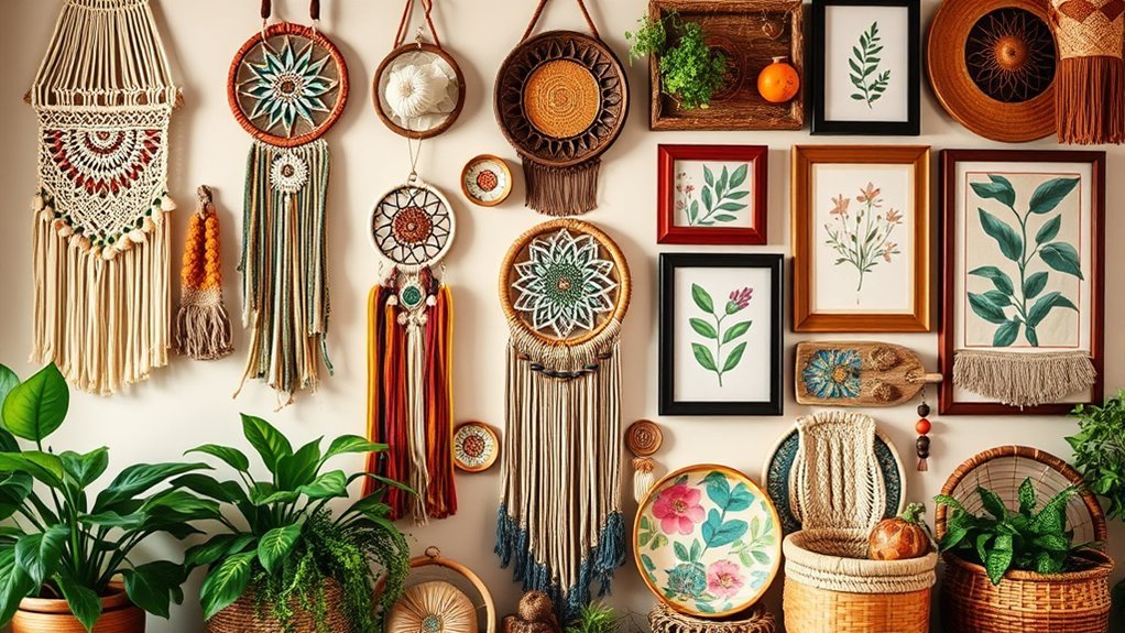 boho wall decor inspiration