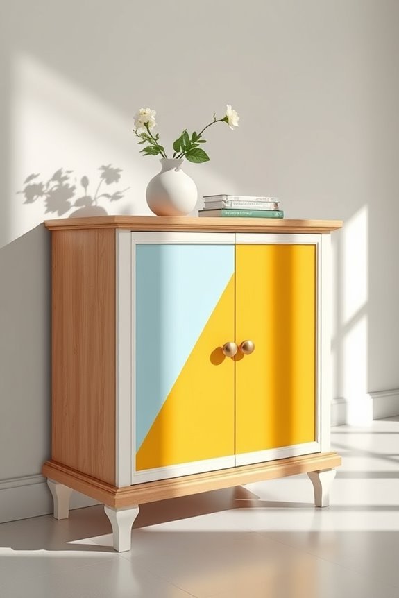 bold color blocking techniques