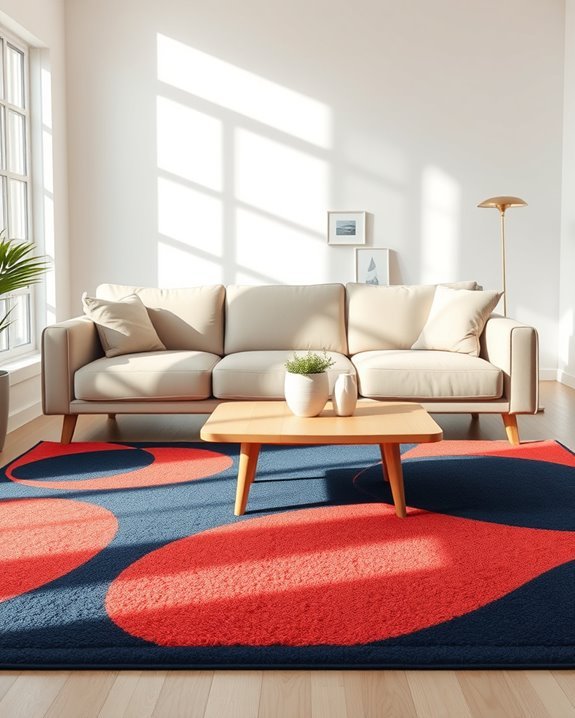bold graphic contemporary rugs