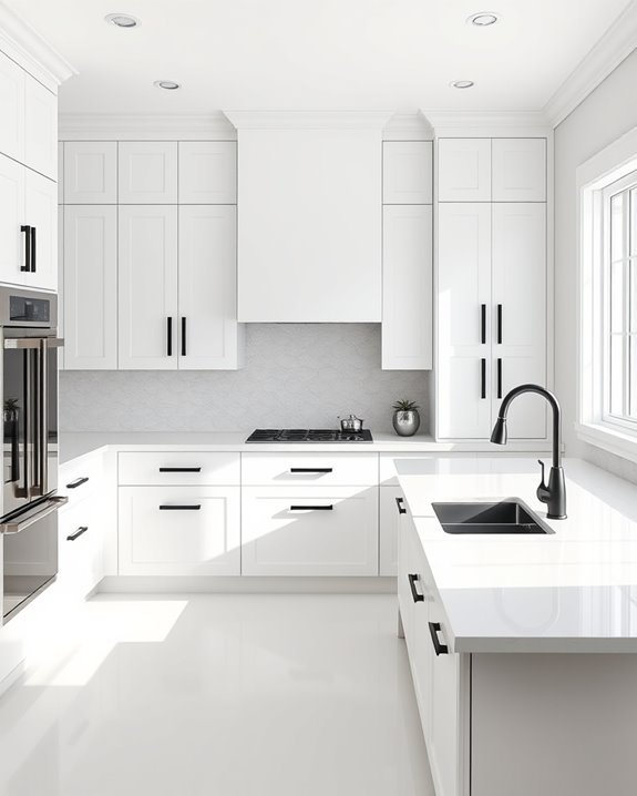 bold hardware elevates kitchens