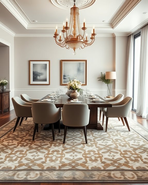bold patterned luxurious rugs