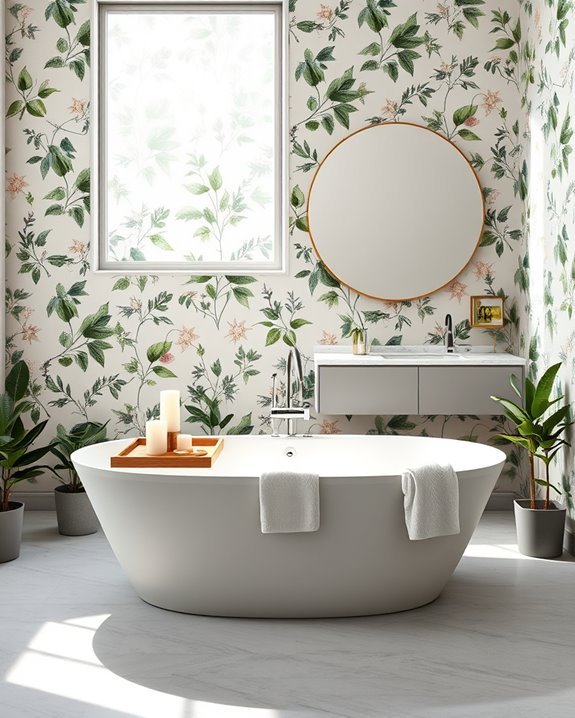 bold statement wallpaper designs