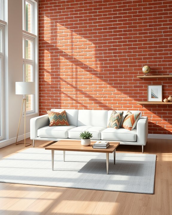 bold vibrant accent walls