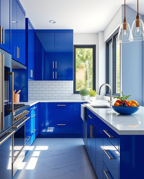 bold vibrant kitchen transformation