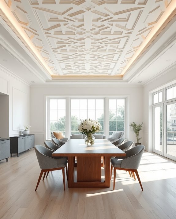 bright white ceiling benefits