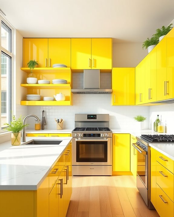 brighten your kitchen cheerfully