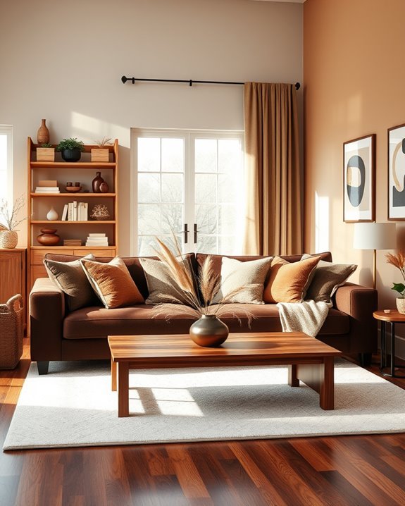 brown shades for depth