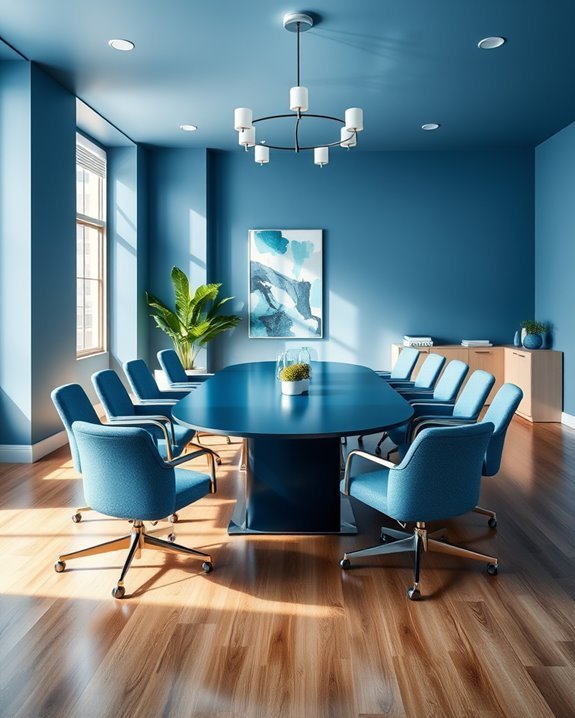calm energized meeting atmosphere