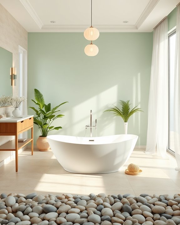 calming ambient beach lighting