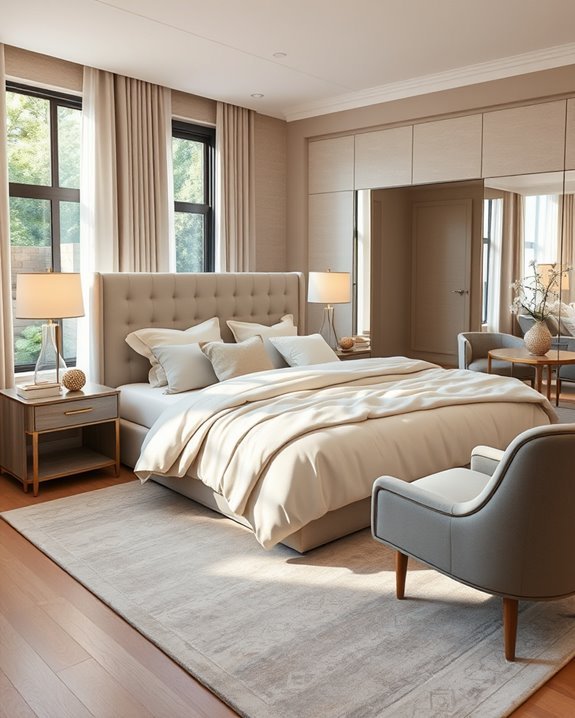 calming bedroom color palette