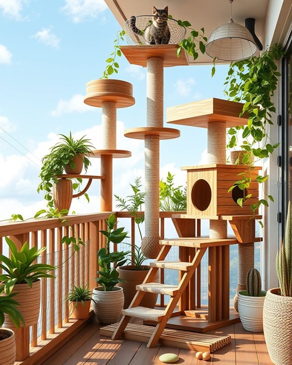 cat climbing structures essential