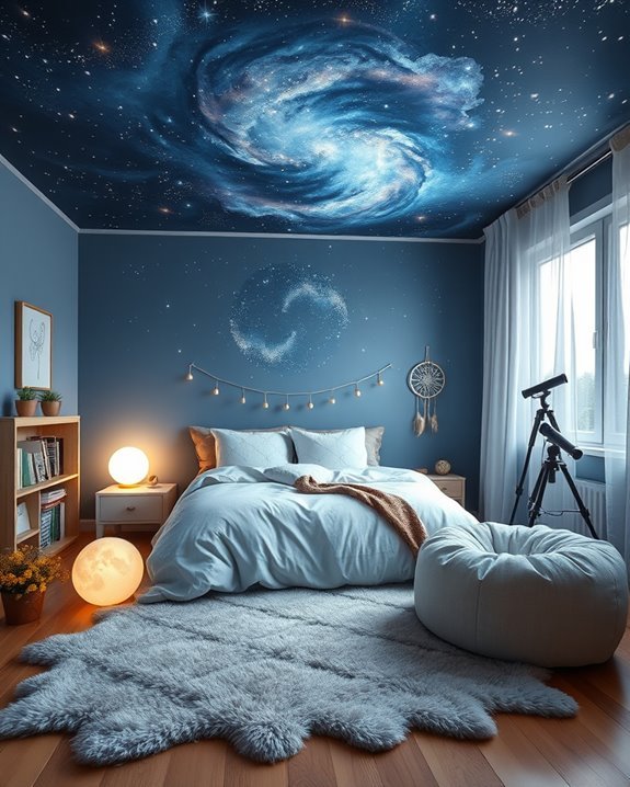 celestial bedroom transformation ideas