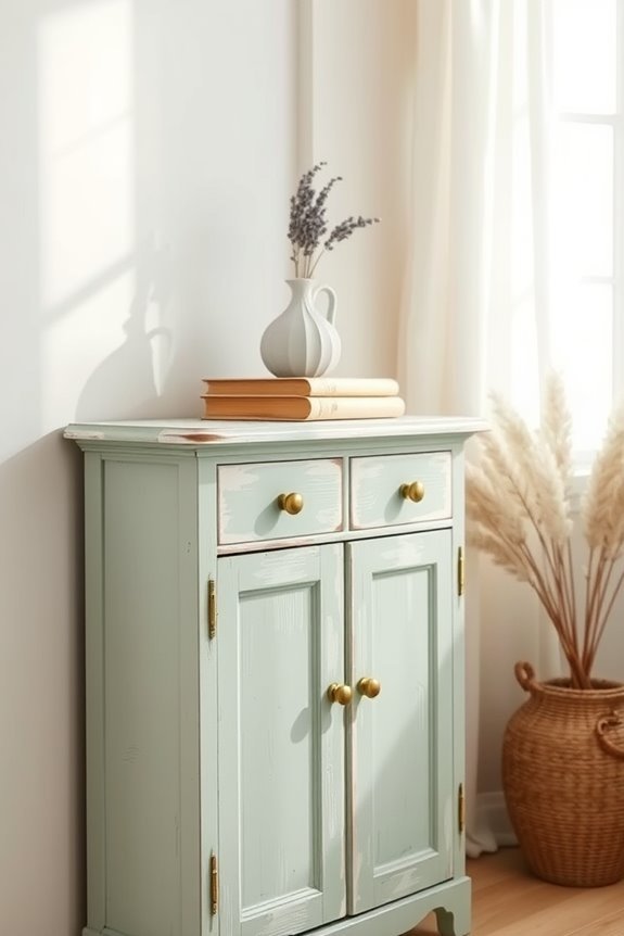 chalk paint vintage transformation
