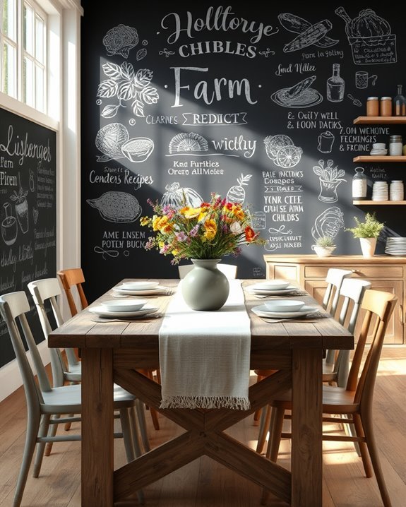 chalkboard art for decor