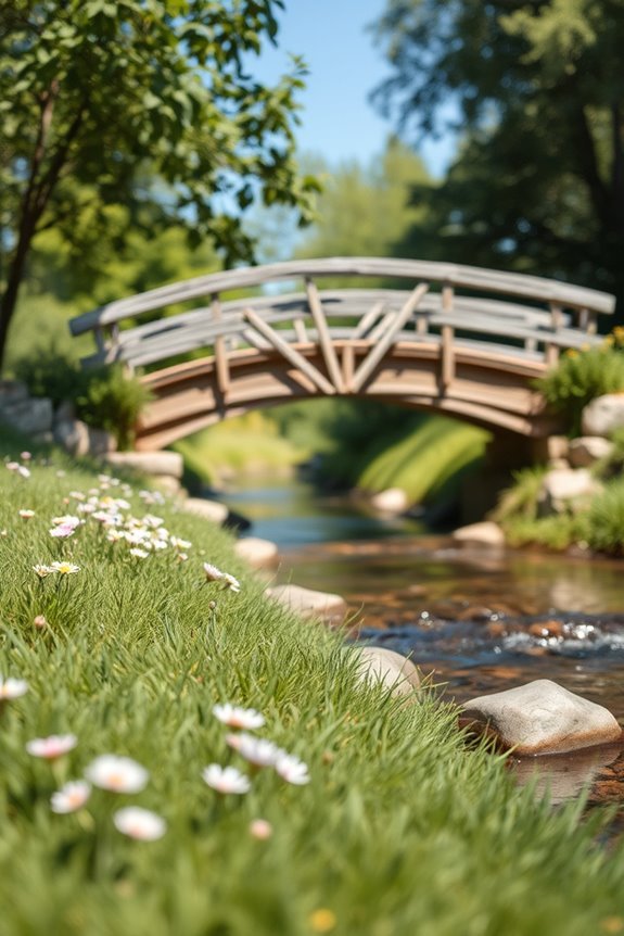 charming bridge baby photoshoot