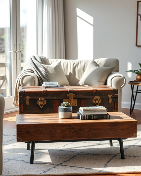 charming functional vintage storage