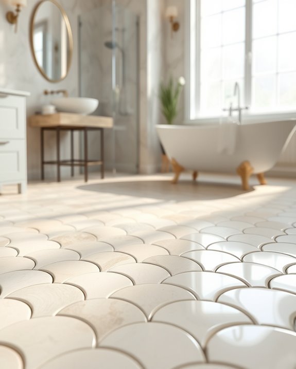 charming scalloped tile patterns