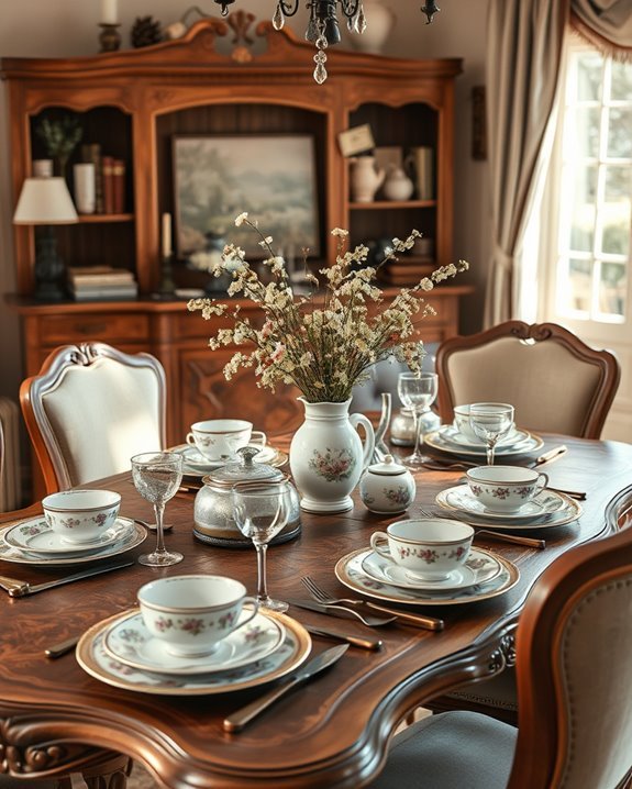 charming vintage dining experience