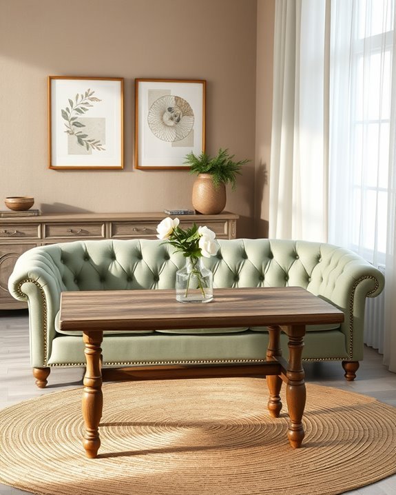 charming vintage inspired sofas