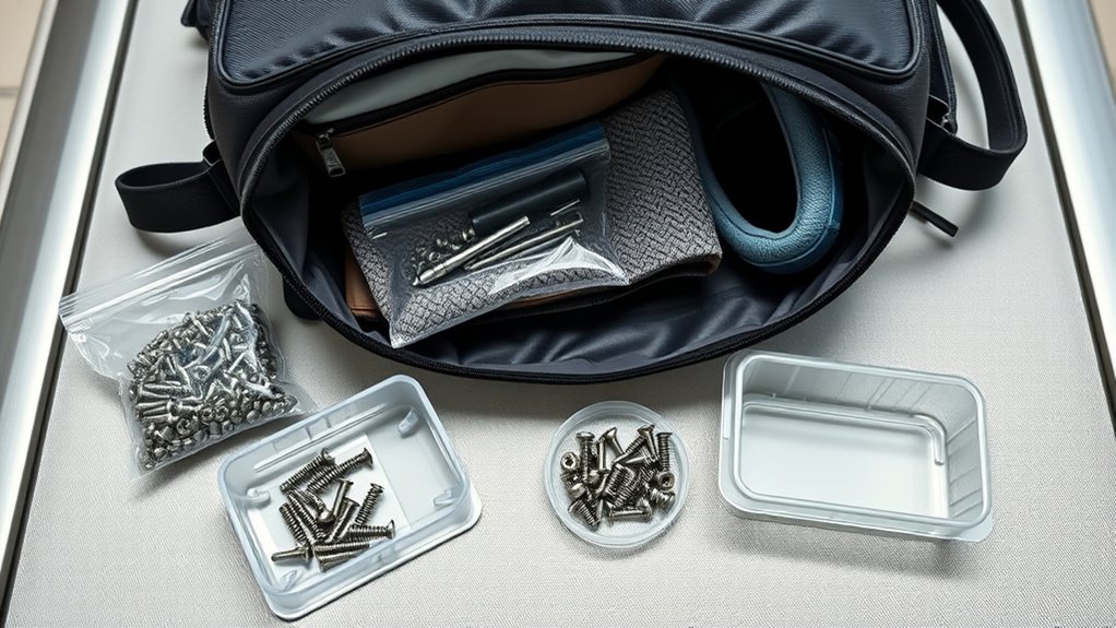 check screw materials and declare