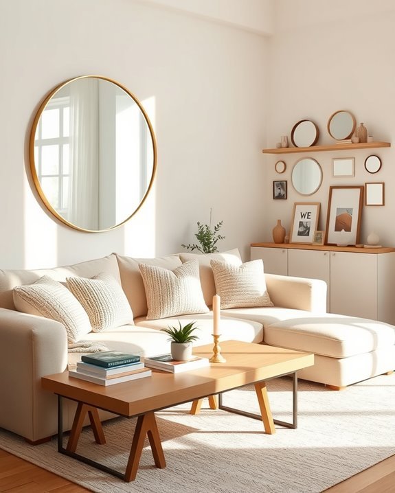 chic mirror arrangements elevate spaces