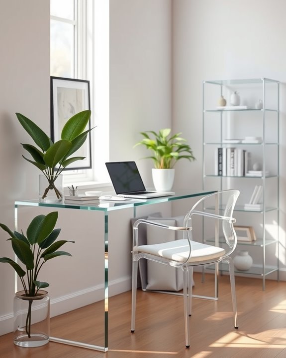 clear acrylic furniture benefits