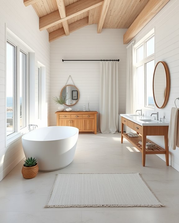 coastal bathroom design elements